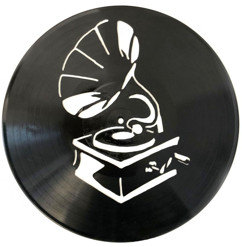 Vinylové hrací pohlednice