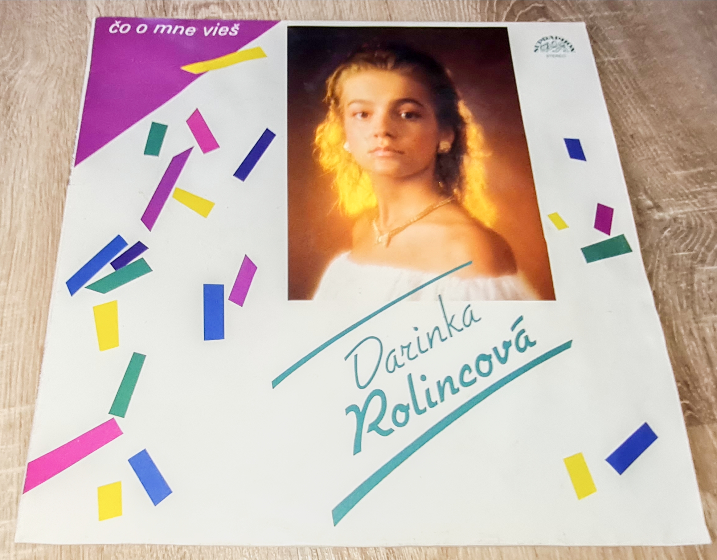 Darinka Rolincová – Čo O Mne Vieš 1988 G+, VYPRANÁ Vinyl (LP)