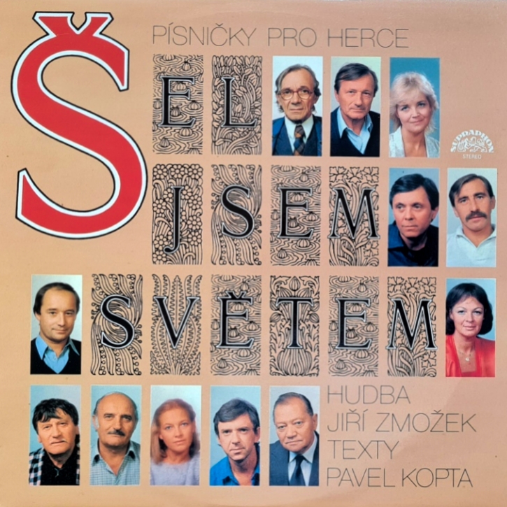 Šel Jsem Světem (Písničky Pro Herce) 1988 EX, VYPRANÁ Vinyl (LP)