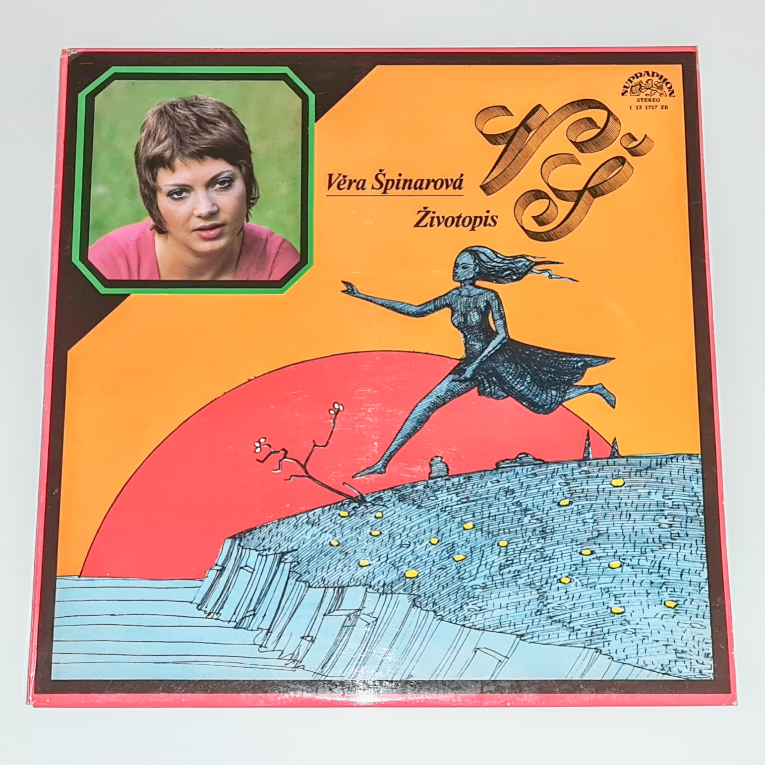 Věra Špinarová – Životopis 1976 EX, VYPRANÁ Vinyl (LP)