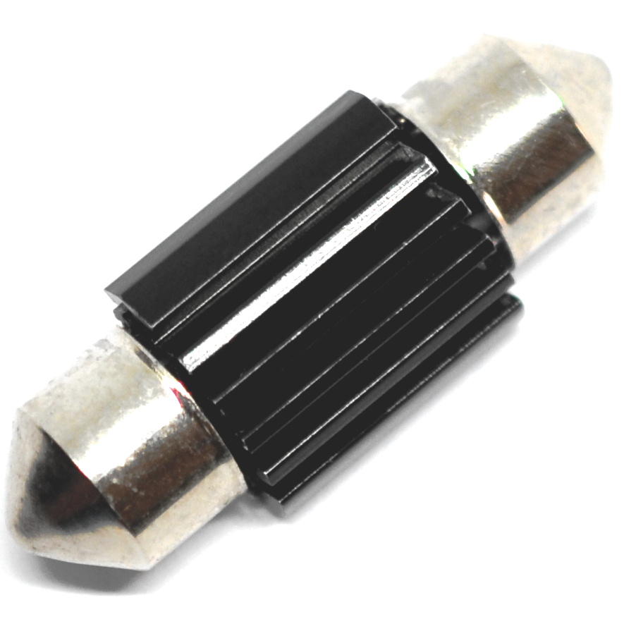 LED žárovky (10ks) C5W 6 SMD 3020 (31mm) CAN BUS - Bílá 10 - 30V, Výhodné balení!