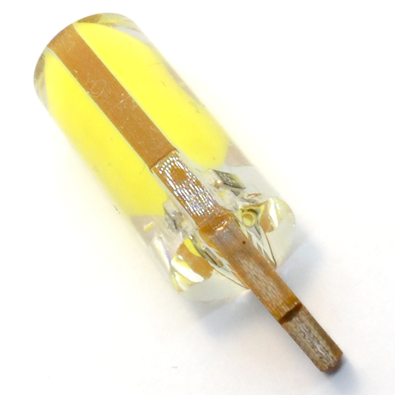 LED žárovky (10ks) W5W T10 - Bílá (COB LED) 12V, Výhodné balení! COB003