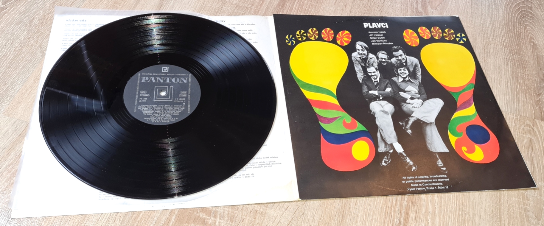 Plavci – Plavci 1974 EX, VYPRANÁ Vinyl (LP)