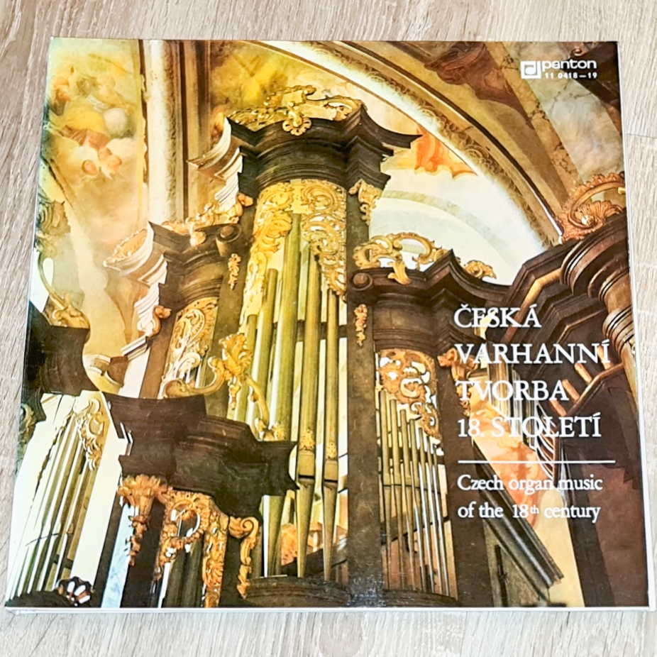 Česká Varhanní Tvorba 18. Století 1974 2 LP EX, VYPRANÉ Vinyl (2LP kniha)