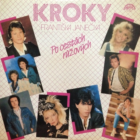 Kroky Františka Janečka – Po Cestách Růžových - 1988 VG+, VYPRANÁ Vinyl (LP)