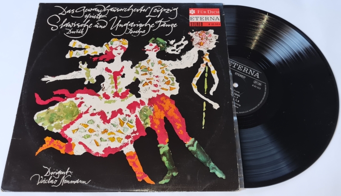 Dvořák / Brahms - Gewandhausorchester Leipzig, Václav Neumann – Das Gewandhausorchester Spielt Slawische Und Ungarische Tänze 1974 EX, Vinyl (LP)
