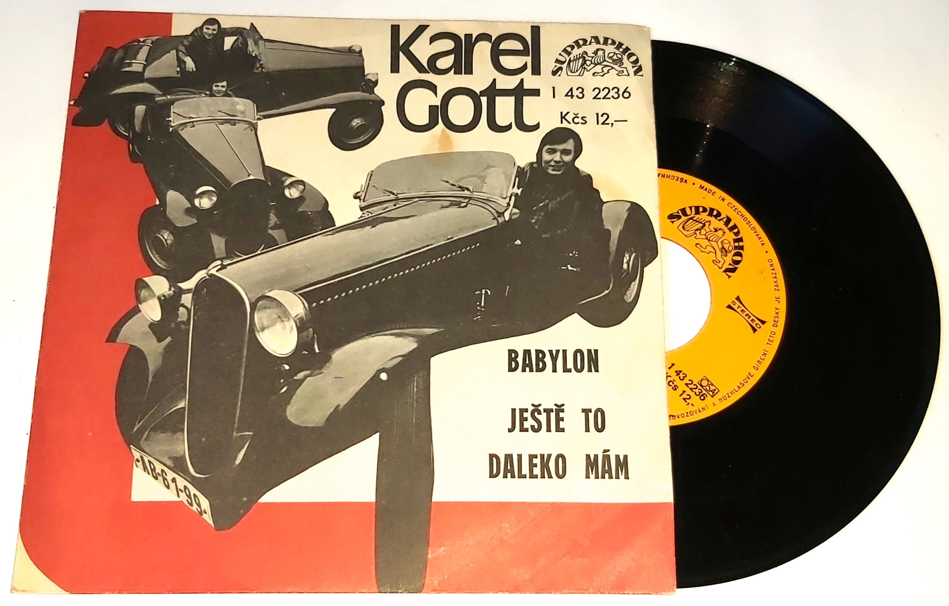 Karel Gott – Babylon / Ještě To Daleko Mám 1979, Vinyl 7" Single (SP)