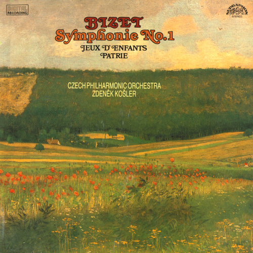 Bizet, Czech Philharmonic Orchestra, Zdeněk Košler – Symphonie No.1 / Jeux D’Enfants / Patrie 1990 NM, VYPRANÁ Vinyl (LP)