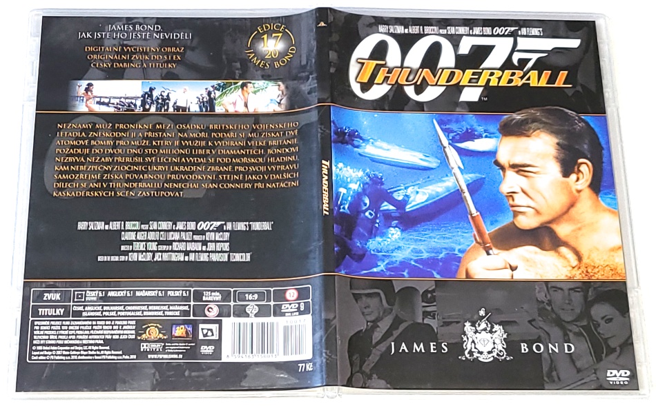 Thunderball - James Bond agent 007 1965 DVD