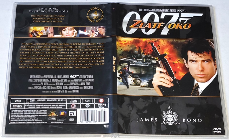 Zlaté oko - James Bond agent 007 1995 DVD