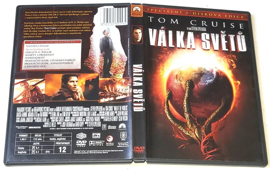 Válka světů 2005 2DVD