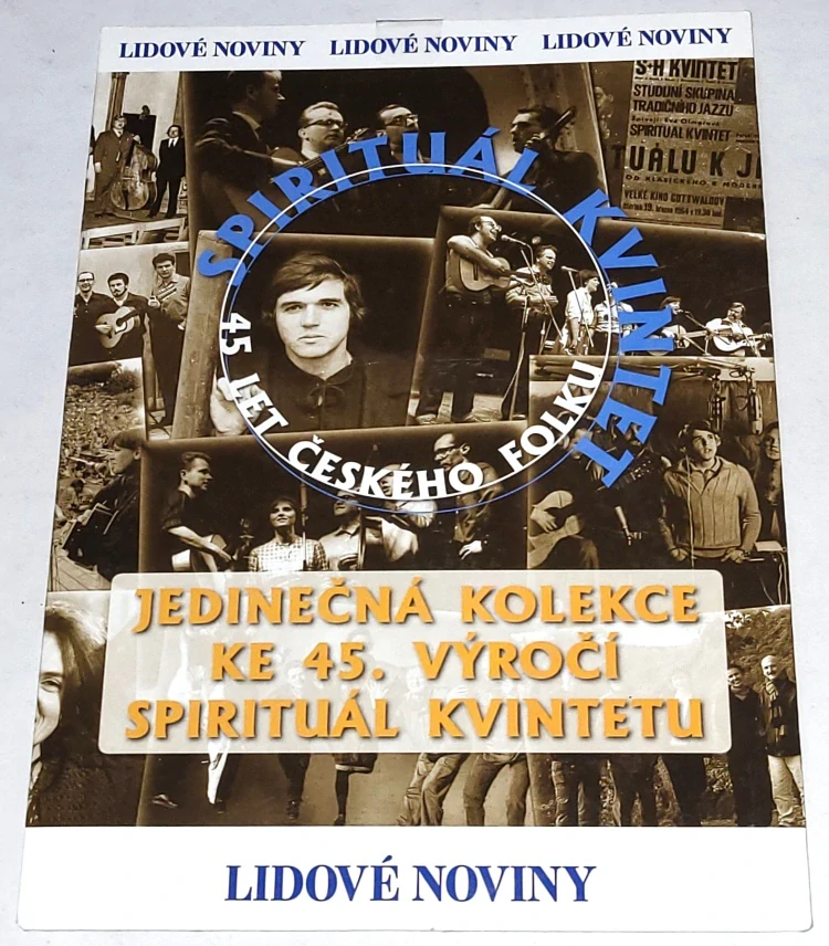 Jedinečná kolekce ke 45.výročí Spirituál Kvintetu DVD, nerozbalené