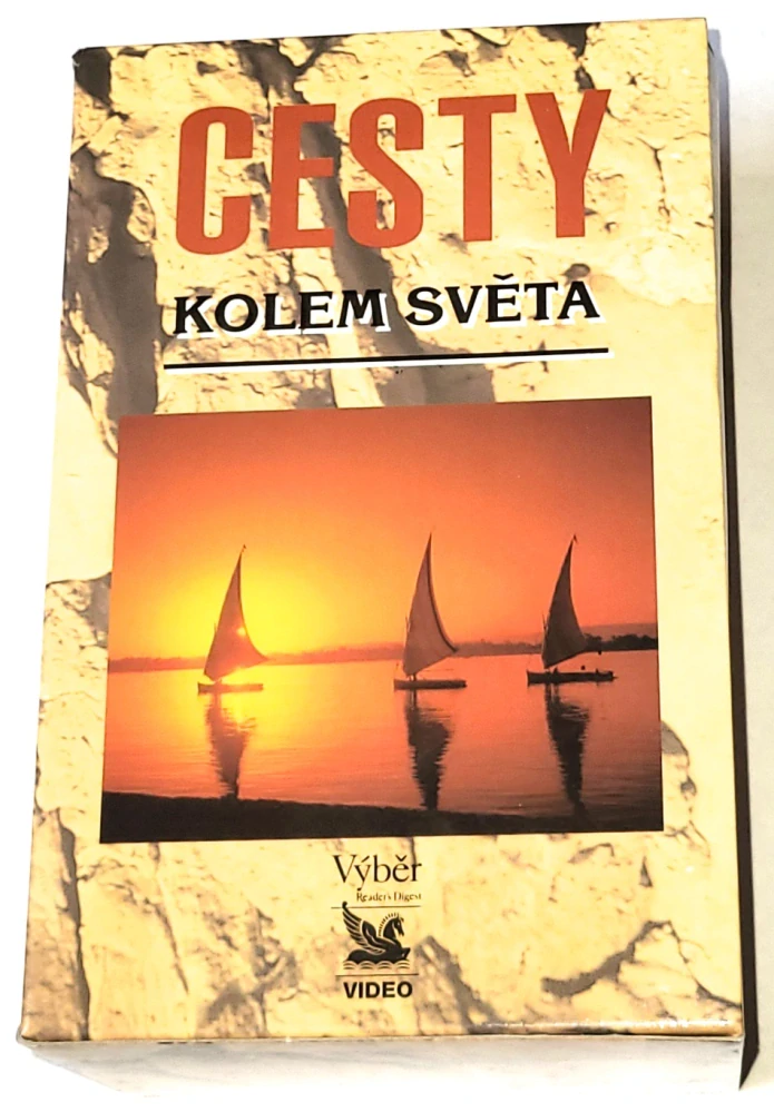 Cesty Kolem Světa / 3 BOX set / VHS kazety