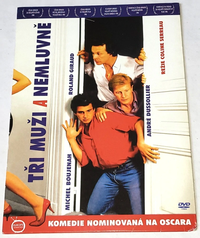 Tři muži a nemluvně 1987 DVD, nerozbalené