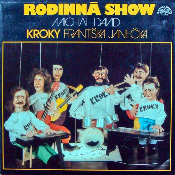 Michal David, Kroky Františka Janečka – Rodinná Show 1985 VG+, VYPRANÁ Vinyl (LP)