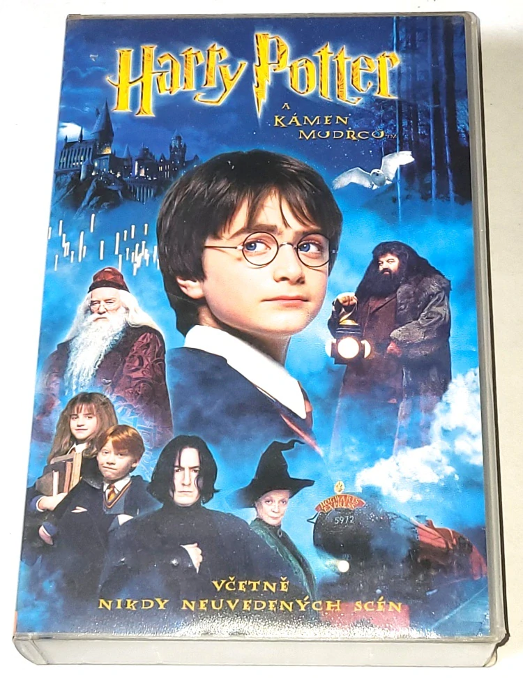 Harry Potter a Kámen mudrců / VHS kazeta