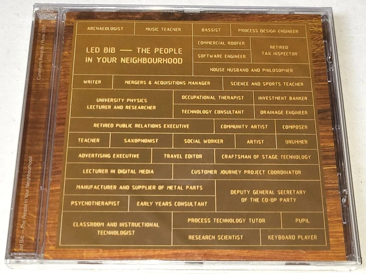 Led Bib – The People In Your Neighbourhood 2014 CD (nové, nerozbalené)
