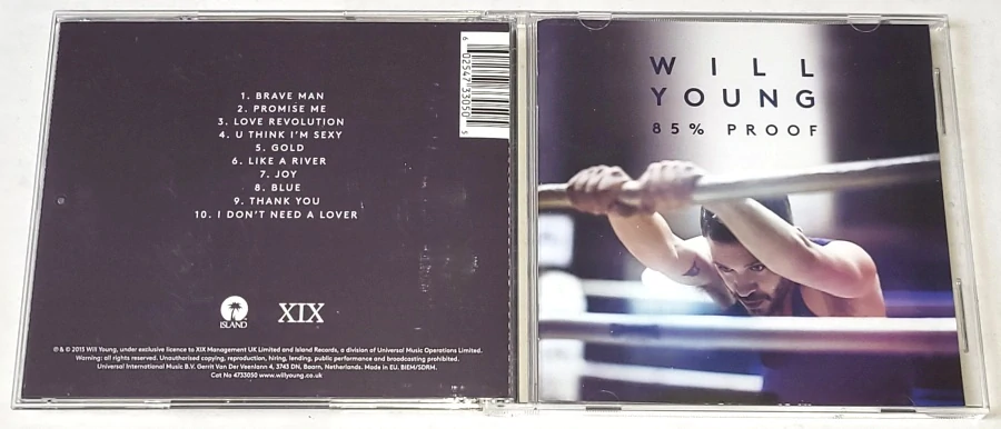 Will Young – 85% Proof 2015 CD