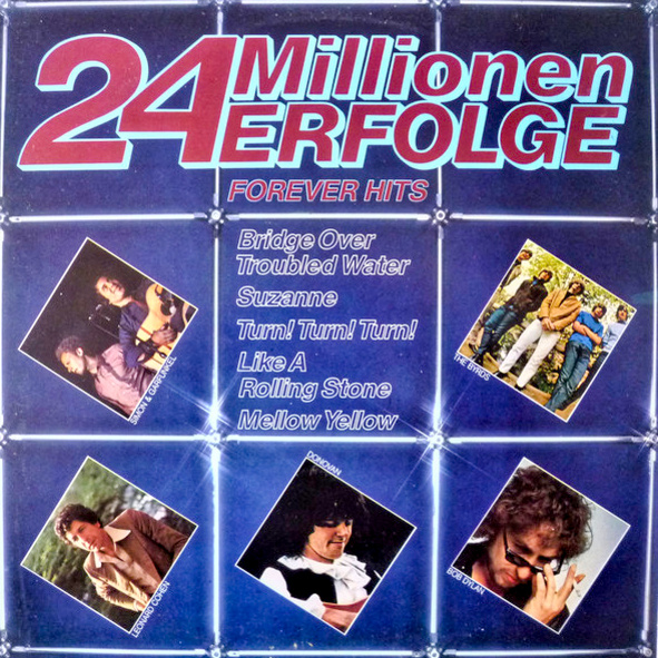 Various – 24 Millionen Erfolge Forever Hits 1972 VG+, VYPRANÉ Vinyl (2LP)