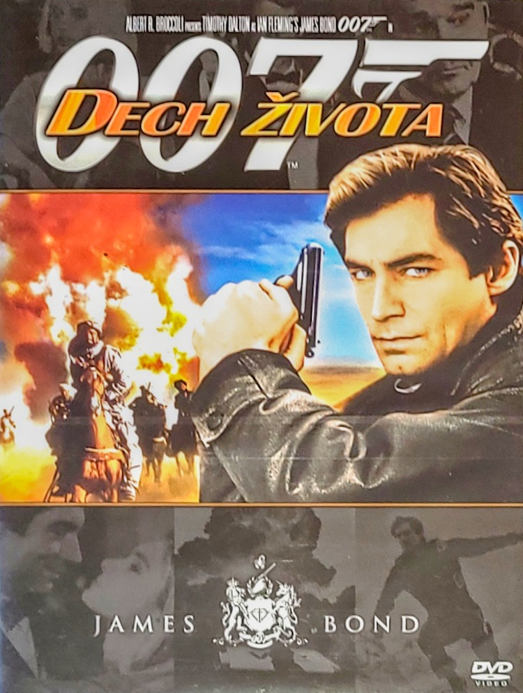 Dech života - James Bond agent 007 1987 DVD (nové, zabalené)