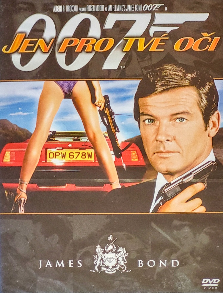 Jen pro tvé oči - James Bond agent 007 1981 DVD (nové, zabalené)
