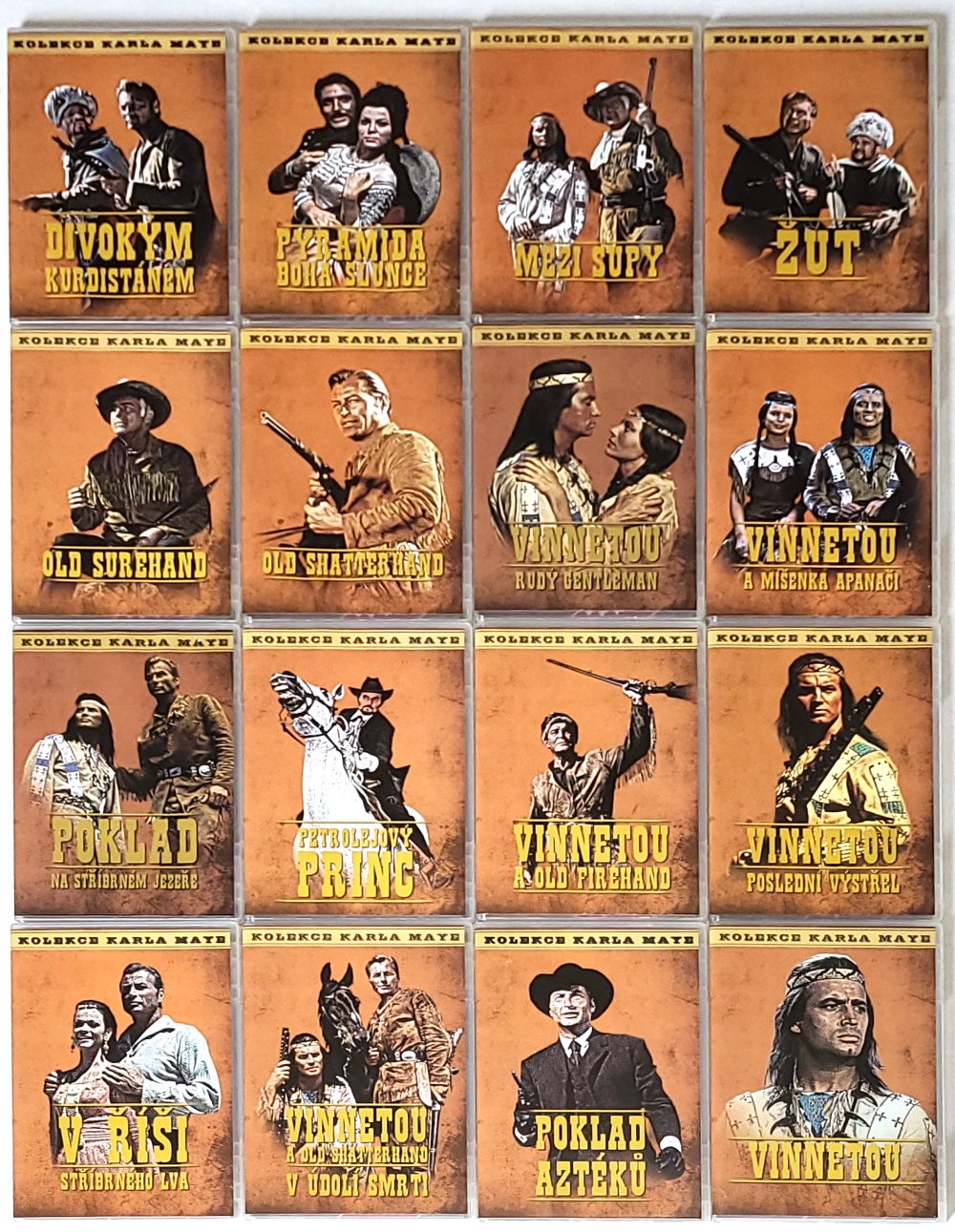 Kolekce Karla Maye (kompletní edice) / 16DVD