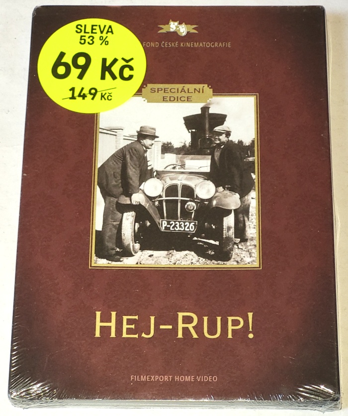 Hej-rup! 1934 DVD (nové, zabalené)