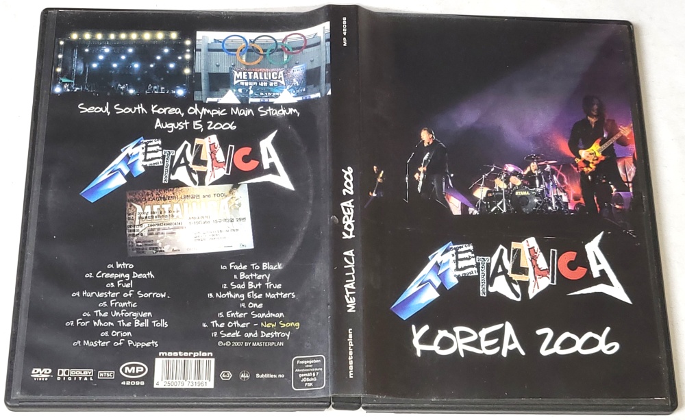 Metallica - Korea 2006 (Live in Seoul) DVD