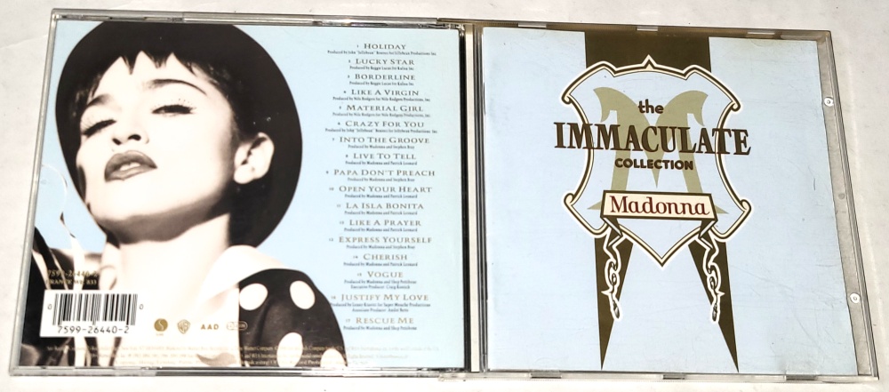 Madonna – The Immaculate Collection 1990 CD