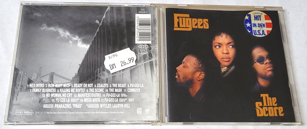 Fugees – The Score 1996 CD