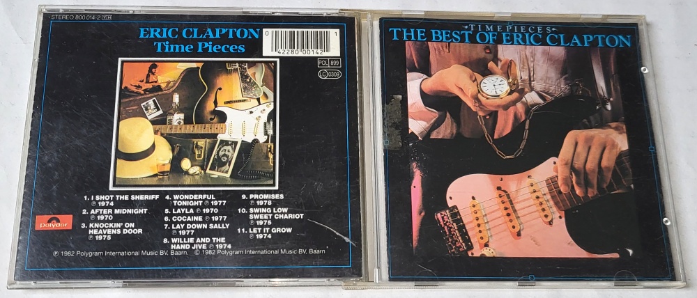 Eric Clapton – Time Pieces: The Best Of Eric Clapton 1982 CD