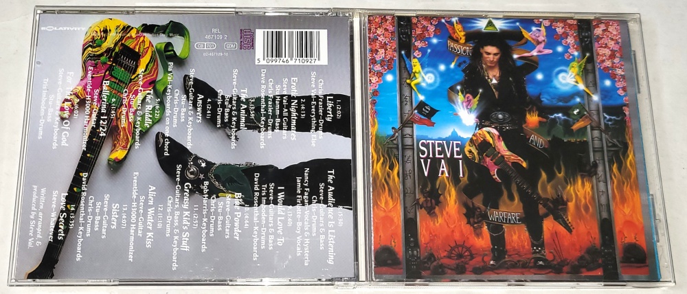 Steve Vai – Passion And Warfare 1990 CD