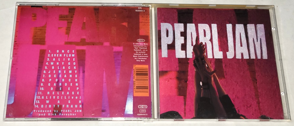 Pearl Jam – Ten 1991 CD