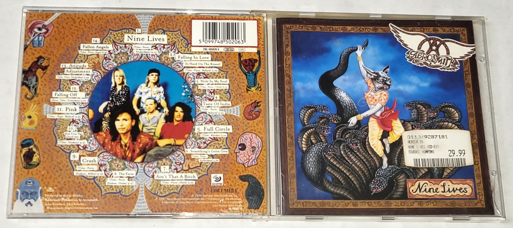 Aerosmith – Nine Lives 1997 CD