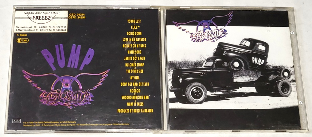 Aerosmith – Pump 1989 CD