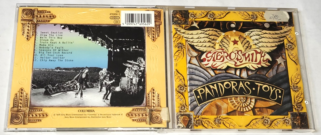 Aerosmith – Pandora's Toys 1994 CD