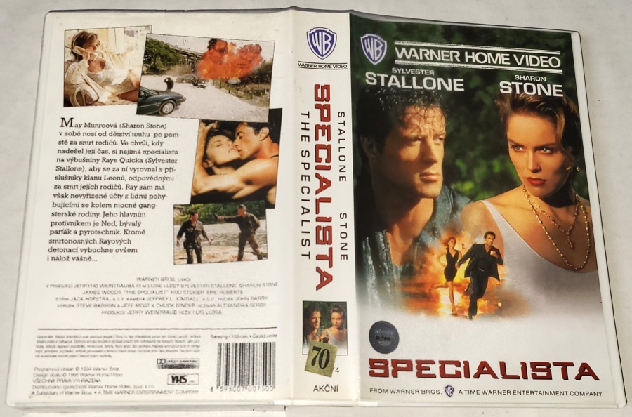 Specialista 1995 / VHS kazeta Original