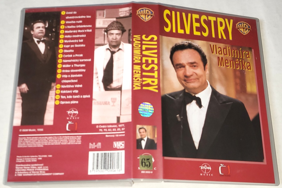 Silvestry Vladimíra Menšíka 1996 / VHS kazeta Original