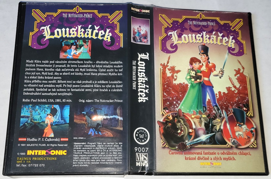 Louskáček - VHS kazeta Originál