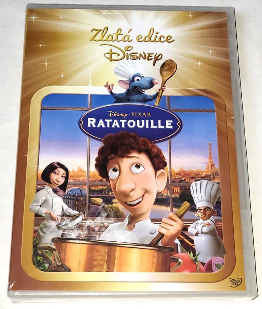 Ratatouille 2007 DVD (nové, zabalené)