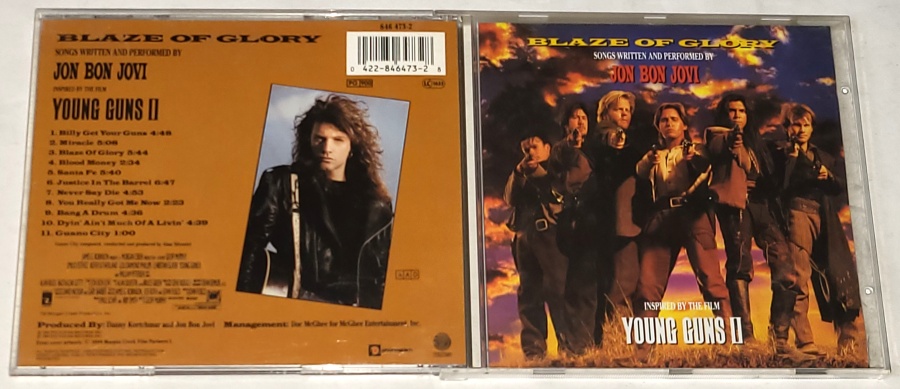 Jon Bon Jovi – Blaze Of Glory 1990 CD