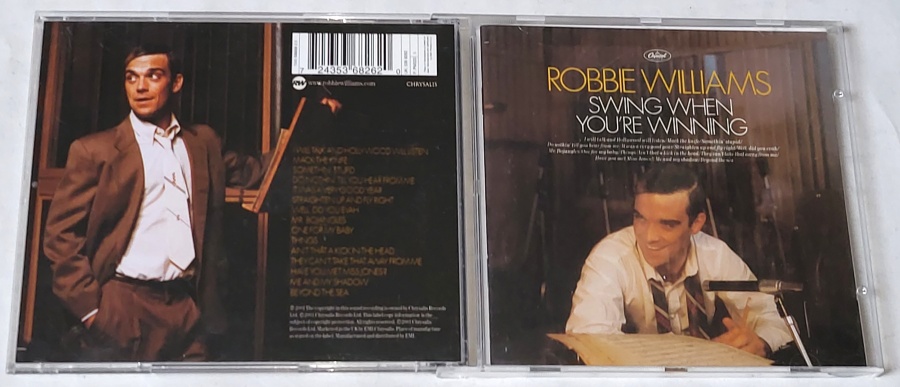 Robbie Williams – Swing When You’re Winning 2001 CD