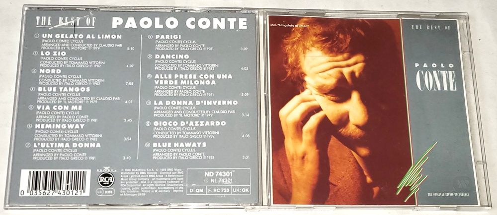Paolo Conte – The Best Of Paolo Conte 1988 CD