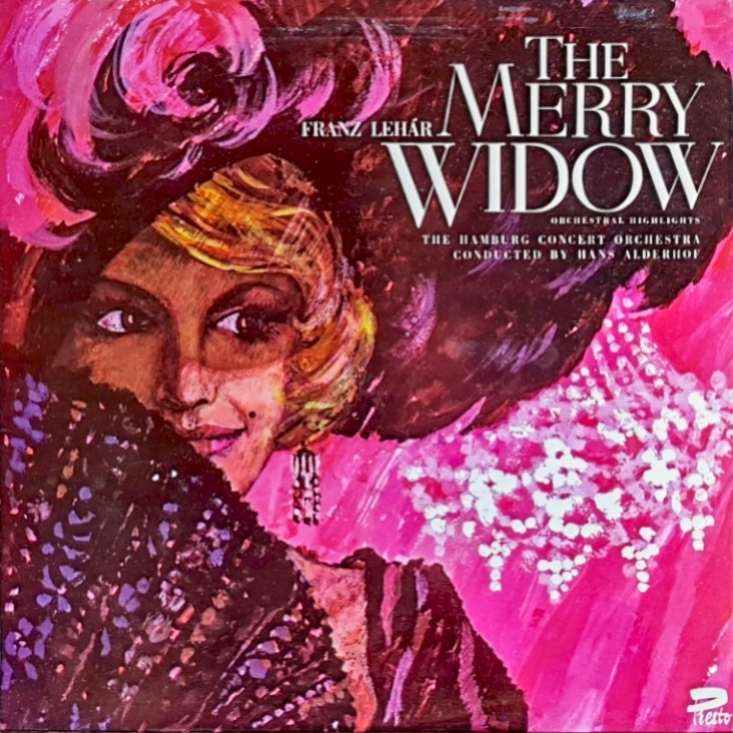 Franz Lehár – The Merry Widow 1965 VG, VYPRANÁ Vinyl (LP)