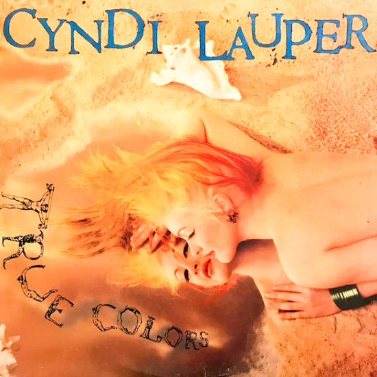 Cyndi Lauper – True Colors 1986 VG+, VYPRANÁ Vinyl (LP)