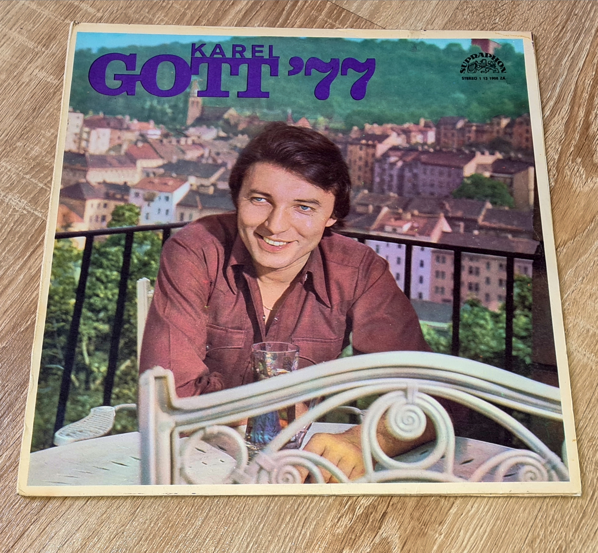 Karel Gott – Karel Gott '77 1976 G+, VYPRANÁ Vinyl (LP)