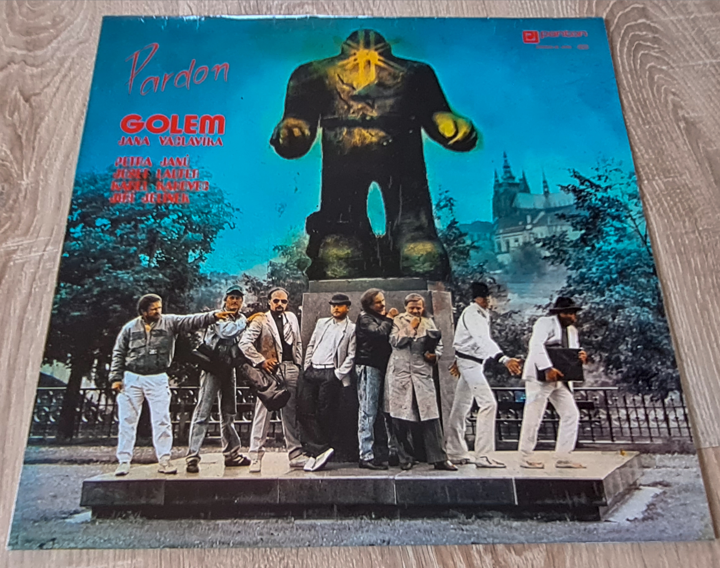 Golem Jana Václavíka – Pardon 1988 VG,  VYPRANÁ Vinyl (LP)
