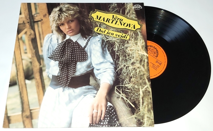 Věra Martinová – Dál Jen Vejdi 1988 VG+, VYPRANÁ Vinyl (LP)