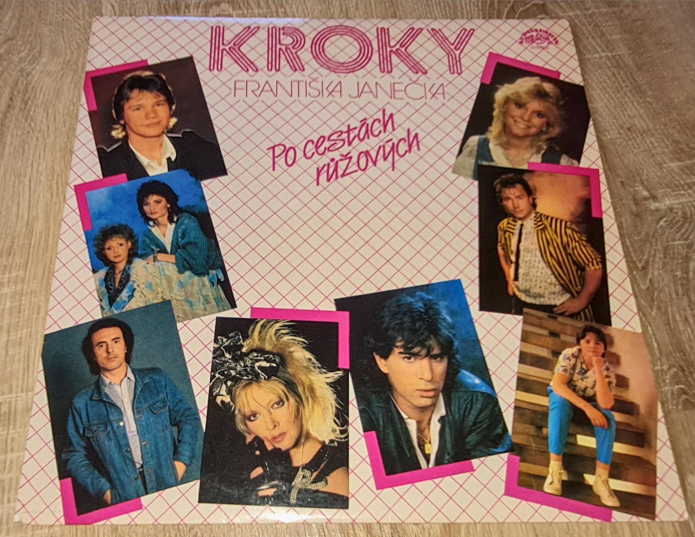 Kroky Františka Janečka – Po Cestách Růžových - 1988 VG+, VYPRANÁ Vinyl (LP)