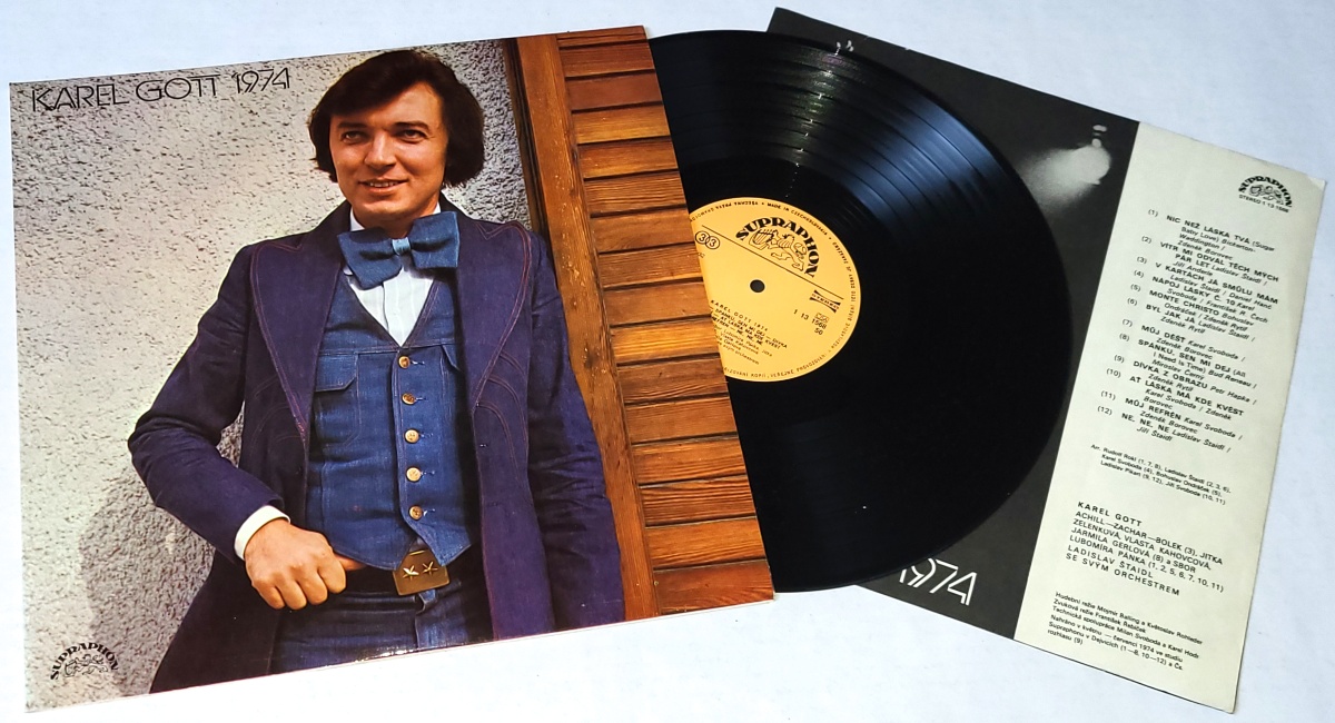 Karel Gott – 1974 VG+ / VG-, VYPRANÁ Vinyl (LP)
